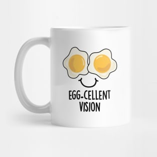 Egg-cellent Vision Cute Egg Pun Mug